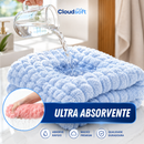 Kit 10 Toalhas Premium Banhão + 10 de Rosto (BRINDE) | CloudSoft™ – Algodão Turco