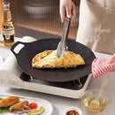 (COMPRE 1 E LEVE 2) CookFlex™ – Frigideira de Pedra Vulcânica Antiaderente (Cozinhe sem Óleo e Sem Grudar Nada) - Frete Grátis!