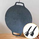(COMPRE 1 E LEVE 2) CookFlex™ – Frigideira de Pedra Vulcânica Antiaderente (Cozinhe sem Óleo e Sem Grudar Nada) - Frete Grátis!