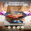 (COMPRE 1 E LEVE 2) CookFlex™ – Frigideira de Pedra Vulcânica Antiaderente (Cozinhe sem Óleo e Sem Grudar Nada) - Frete Grátis!